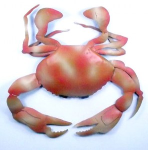 JMA-007      Red Crab  16 x 17 x 1